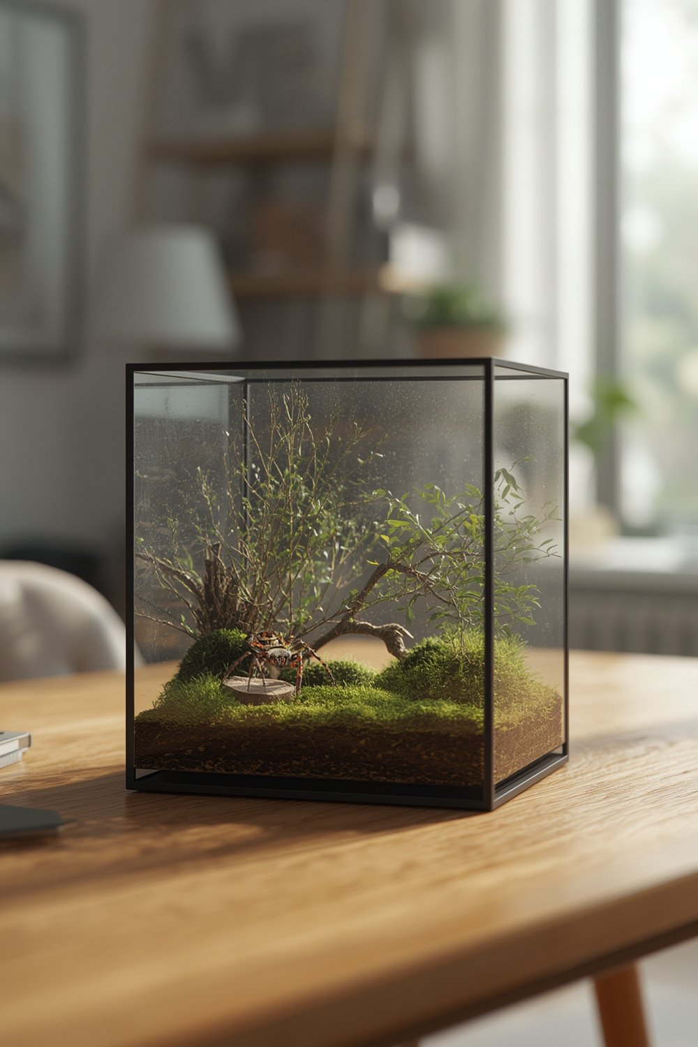 Jumping Spider Enclosure - Illustration 1