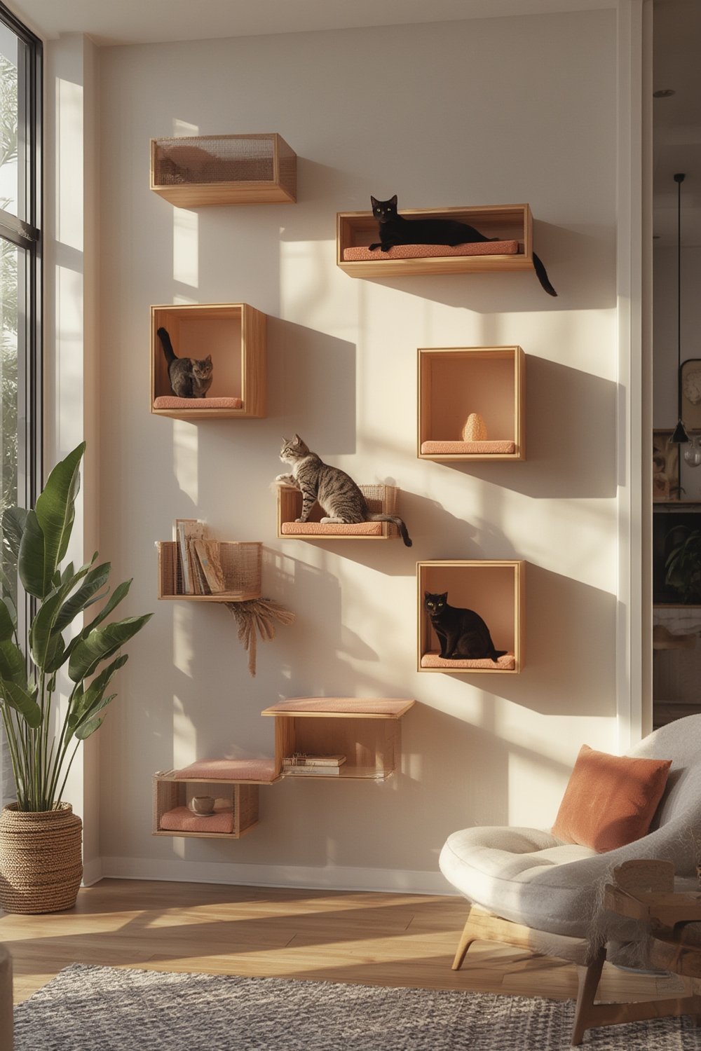 cat shelves product view