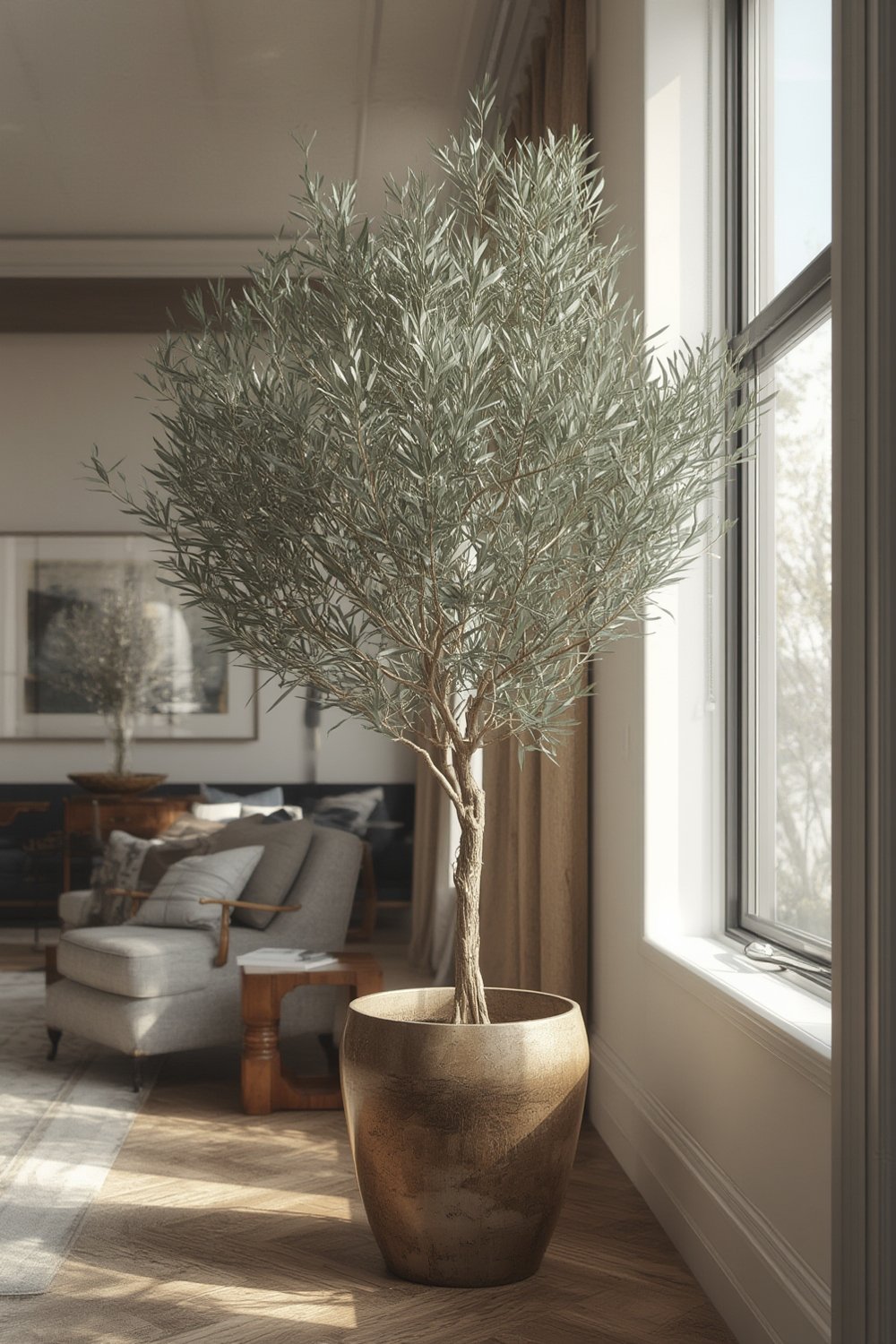 fake olive tree - Illustration 1