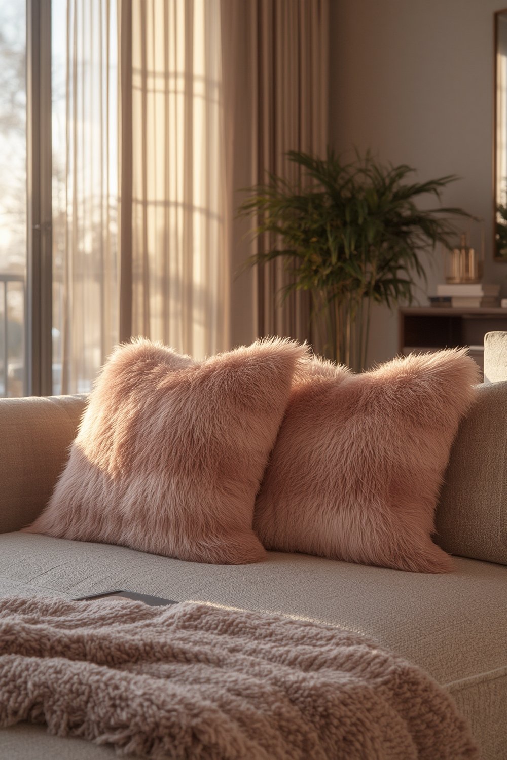 faux fur product view