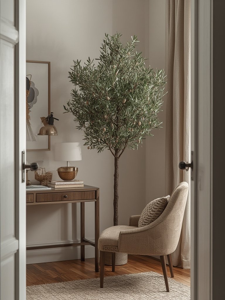 olive tree in action