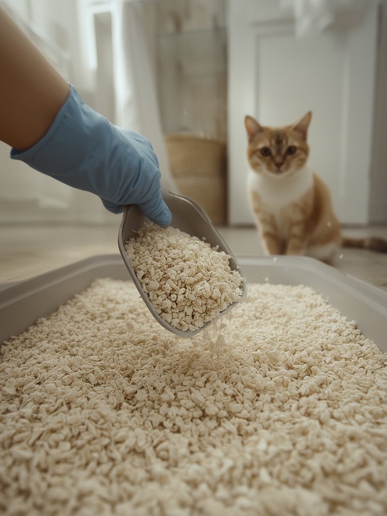 Tofu Litter: 5 Ultimate Steps For Amazing Cat Odor Control In 2026 2 tofu litter in action