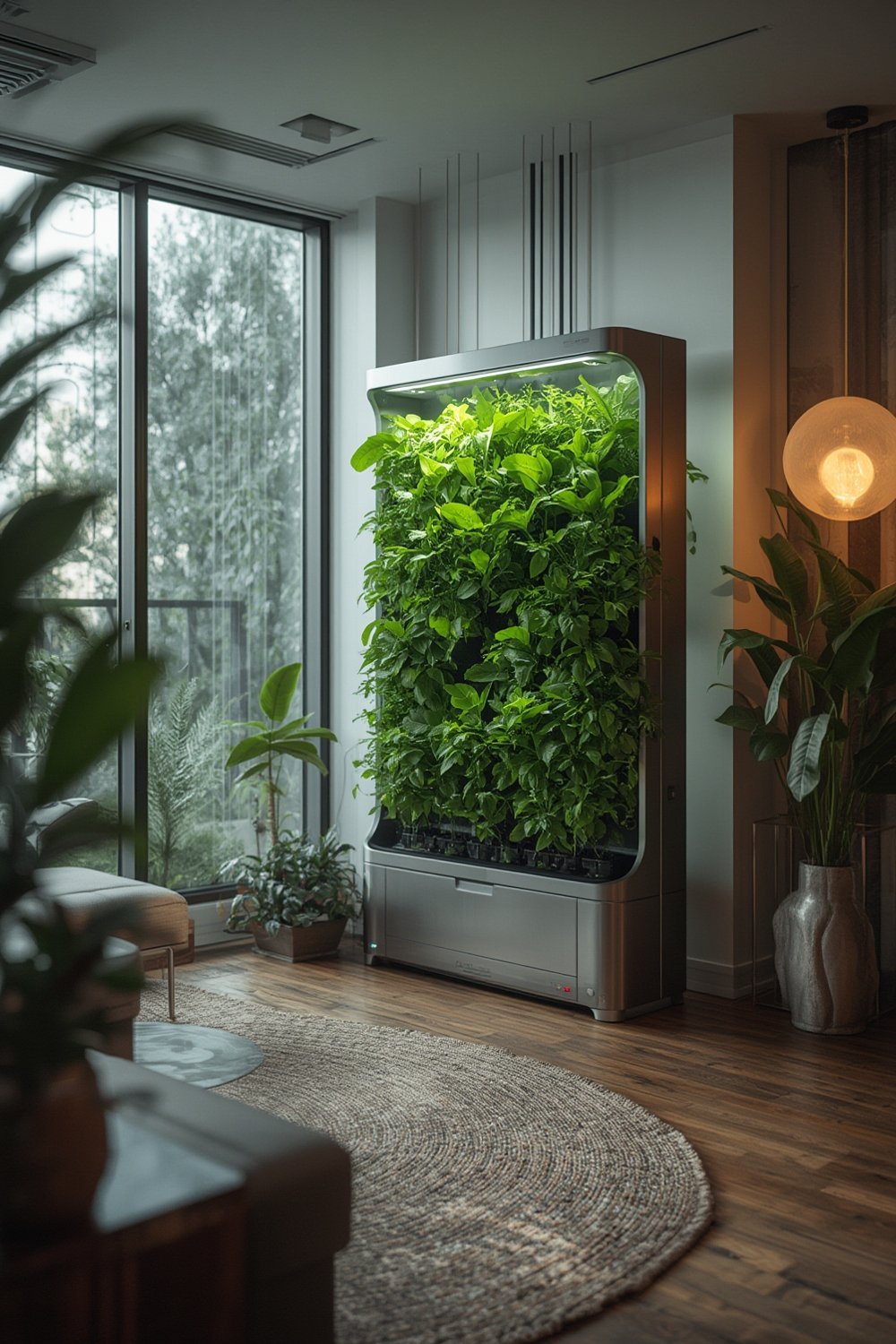 indoor hydroponic system - Illustration 1