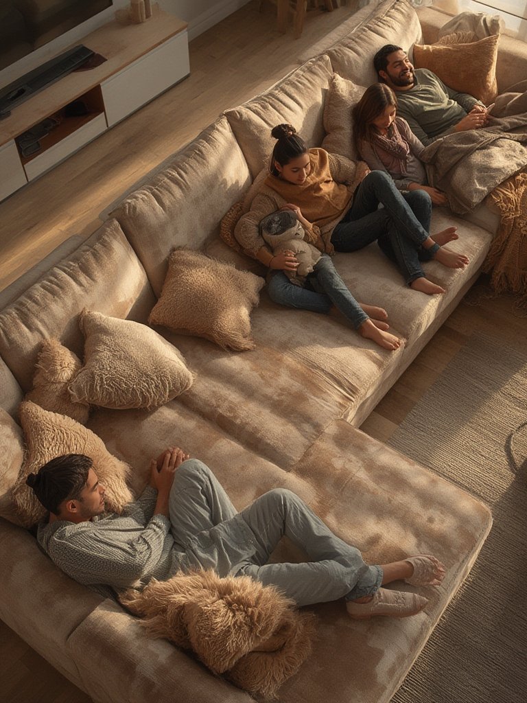 cloud sectional in action