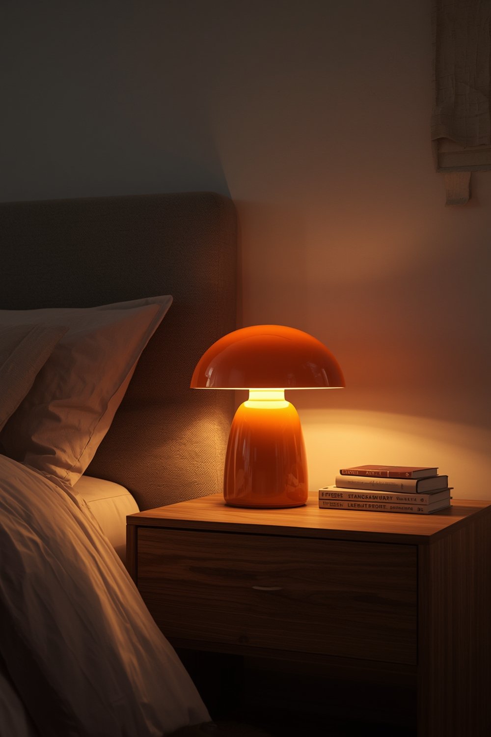 mushroom lamp product view