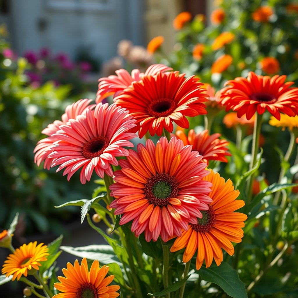 gerbera daisy - Illustration 1