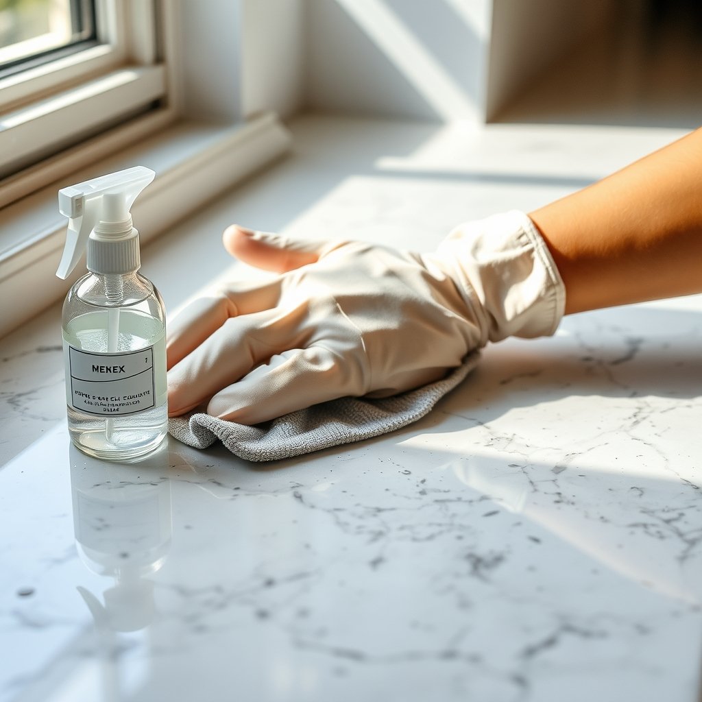 how to clean quartz countertops - Illustration 2