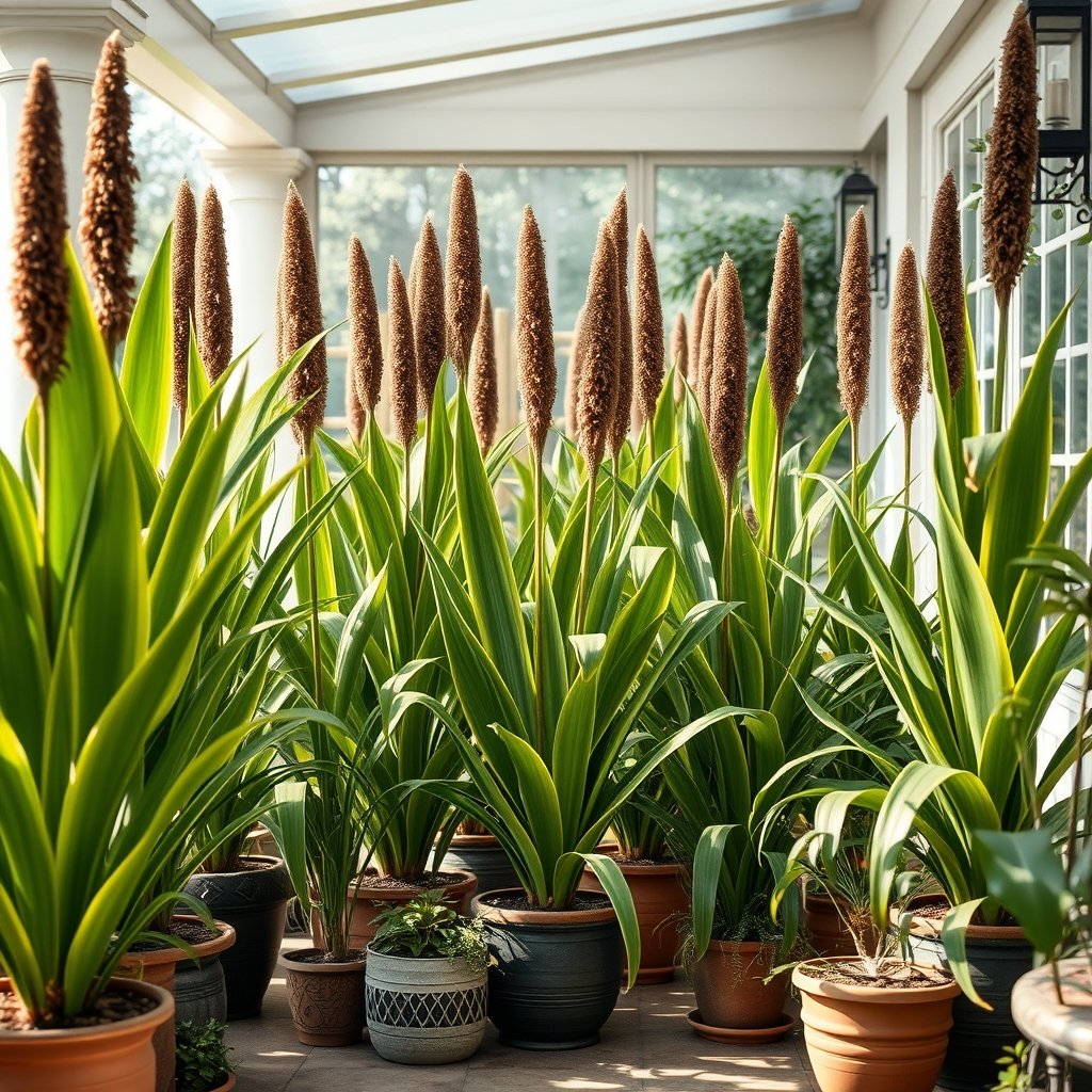 cat tail plant - Illustration 3