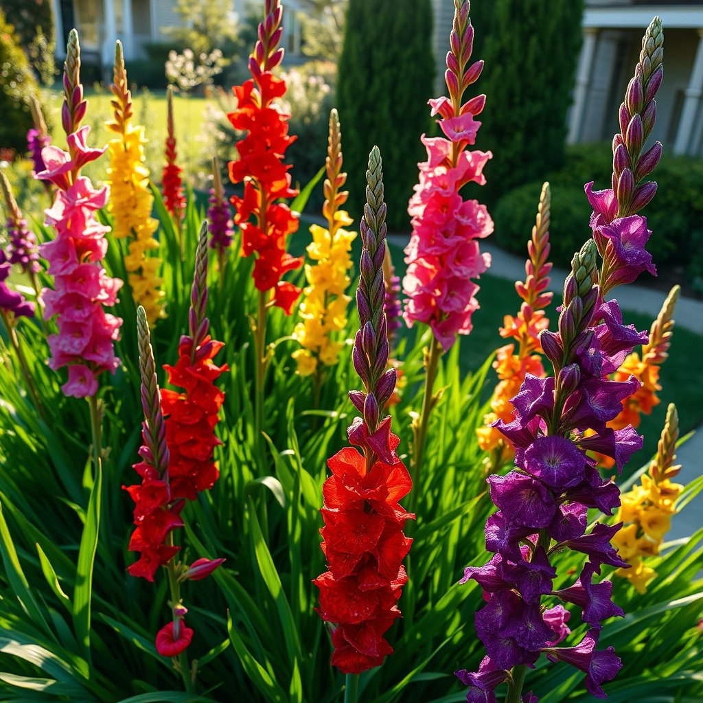 gladiola - Illustration 1