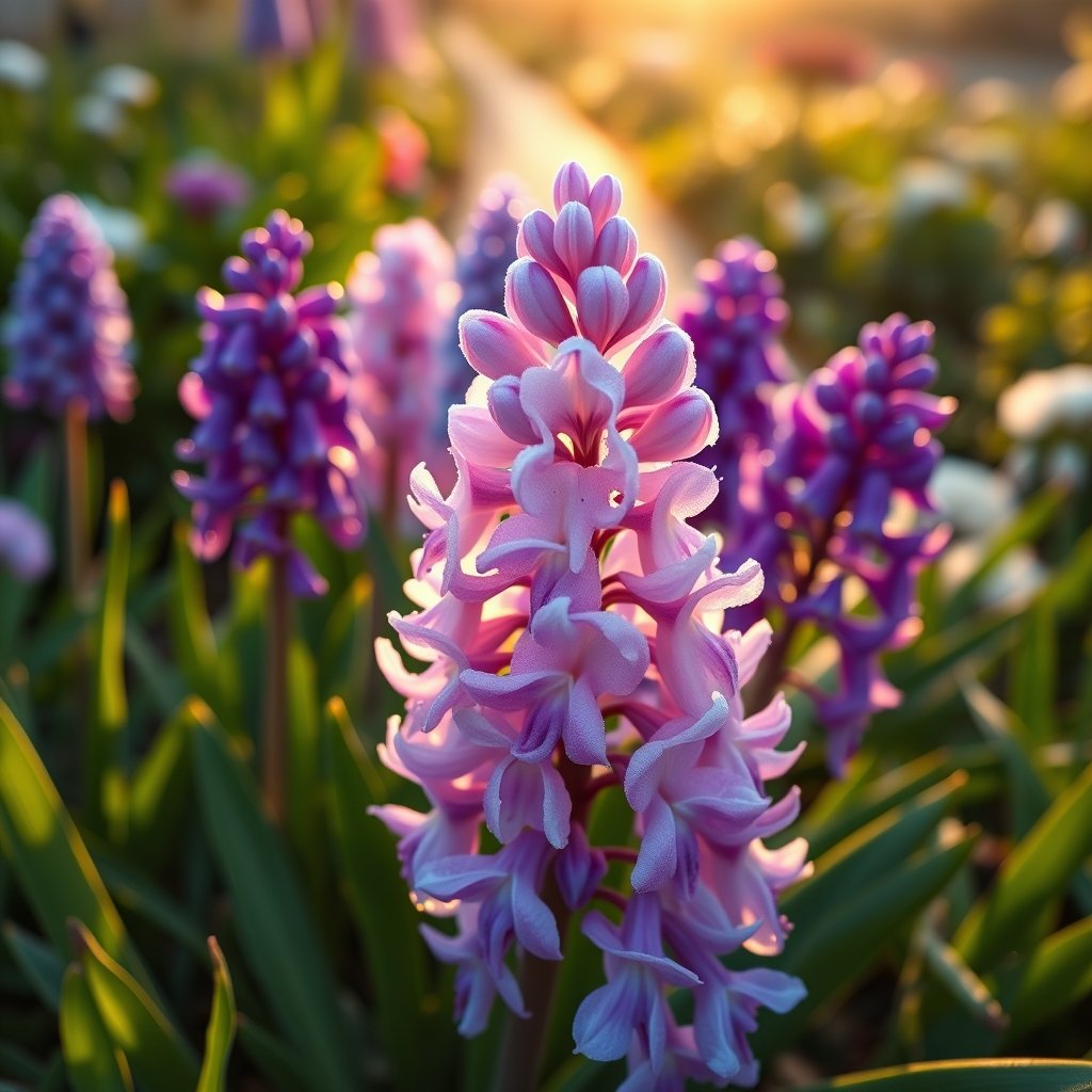 jacinthe hyacinthus orientalis - Illustration 1